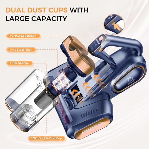 Cordless Mattress Vacuum Cleaner with UV and Ultrasonic C87768